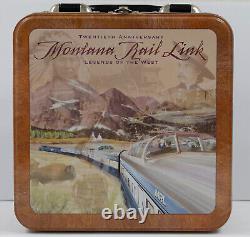 Montana Rail Link Official 20th Anniversary 2007 Lunch Box, New Unused