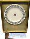 Movie Prop TITANIC First Class Dinner Plate in Shadow Box Frame withCOA NICE