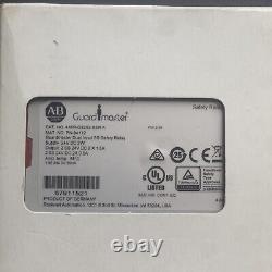 NEW 440R-D22S2 Ser. A ALLENBRADLEY SAFETY RELAY Guardmaster FW 2.01 GREAT DEAL
