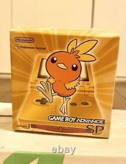 NEW Gameboy Advance SP Achamo Pokemon Center UN-OPENED with Transportation Box