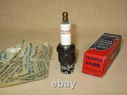NEW-OLD STOCK BOX of 10 GENUINE 1937-1947 FORD CHAMPION H-9 COM. SPARK PLUGS