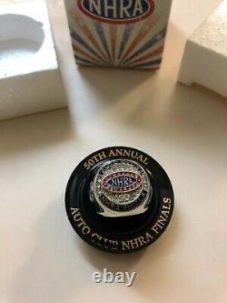 NHRA Pomona 50th anniversary Replica Ring new in box