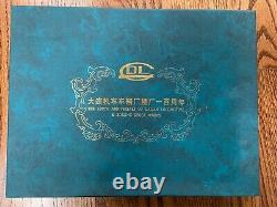 NOS Dalian Locomotive Works Special Metal Collector Plate in Original Box 1999