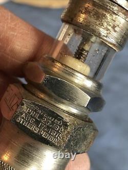 NOS Rentz Visible Lighthouse Vintage Antique Spark Plug With Box & Paperwork