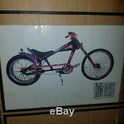 NOS Still Sealed In Box OCC Pink/Black Schwinn Stingray Chopper Bicycle