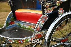 NOS White Horse Super rickshaw pedicab- Fresh out of box, unbelievably detailed