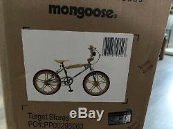 Netflix Stranger ThingsMax BMX-style Bike, 20 in wheel, Chrome/Yellow NEW IN BOX
