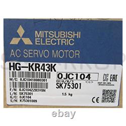 New In Box Mitsubishi HG-KR43B servo motor HG-KR43B Expedited transportation