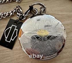 New Open Box Harley-Davidson 100th Anniversary Limited Edition Pocket Watch