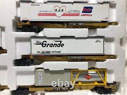 O scale MTH 1997 TTUX 5 Car Spline Set 20-95035 3 Rail
