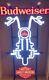 Official Budweiser Harley Davidson Motorcycle Led Sign New In The Box