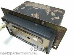 Old Rockwell Mfg Co TAXI CAB METER Fare Box Ohmer Corp Dayton Ohio