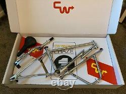 Old school bmx CW racing Phaze 1 limited edition chrome boxed
