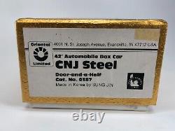 Oriental Limited HO Scale CNJ Steel 42' Automobile Box Car Door & a Half #0387