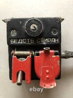 Original USSR Mig 23 aviation The dashboard Panel, small alarm box