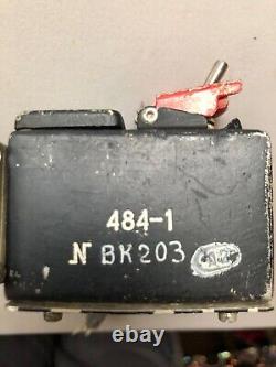 Original USSR Mig 23 aviation The dashboard Panel, small alarm box