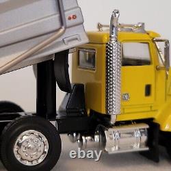 PEM Tonkin Kenworth T800 Dump Truck 164 Yellow Cab Silver Body #M84306 (no box)