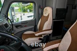 PETERBILT 579, 579EV, 589, 567 Truck seat cover Prestige-Line (with box) BEIGE