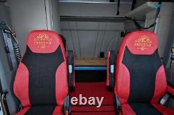 PETERBILT 579, 579EV, 589, 567 Truck seat cover Prestige-Line (with box) RED