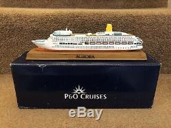 P&O Cruises Set Of 8 Cruise Ship Models Brand New & Boxed approx. 30cms