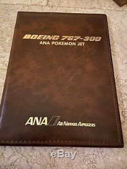PacMin 1/100 ANA Pokemon Jet 1998 Boeing 767-300 NEW With Book And Original Box