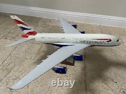 PacMin 1/100 British Airways Airbus A380-841 G-XLEH MSN 163 Model Original Box