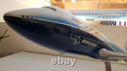 Pacmin 1/100 Boeing B747-400 House Color Livery Airplane Model in Original Box