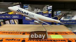 Pacmin Atlas Air Boeing 747 Airplane Model 1/200 Scale No Box