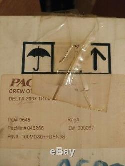 Pacmin MD-80 Delta Airlines 1/100 scale plane model 2007 In Box with Booklet