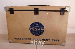 Pan Am American Airlines PAA 1960s Passenger Document Case Vintage Retro Box