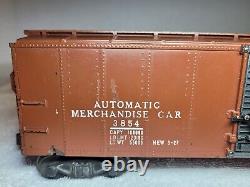 Postwar Lionel 3854 Automatic Merchandise Boxcar. Rare! Hard To Find