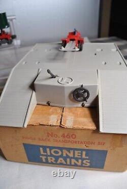 Postwar Lionel Trains 460 Piggy Back Transportation Set in Original Box
