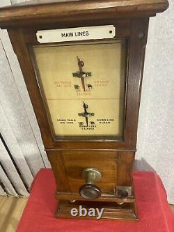 Railway Signal Box Main Line Instrument GNR
