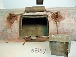 Rare! Antique COOK CAR JOURNAL COOLER Train Hot Box Cooler. Pat. Date 1912