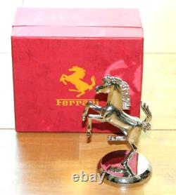 Rare Ferrari Desk Mascot Ornament Dealership Sign Showroom Dealer Scuderia F1