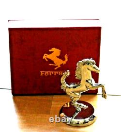 Rare Ferrari Desk Mascot Ornament Dealership Sign Showroom Dealer Scuderia F1