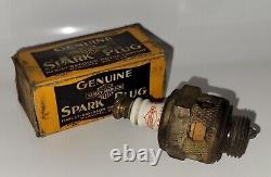 Rare Vintage Harley Davidson Spark Plug With Box