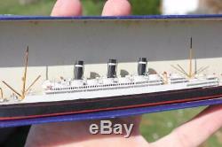 Red Star Line Ss Belgenland Bassett Lowke Waterline Model Ship Boxed & Mint