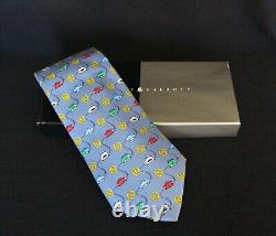 Robert Talbott Carmel 2004 Pebble Beach Concours FERRARI Tie + Box NEW 212 375