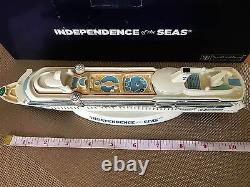 Royal Caribbean Independence Of The Seas Model Cruise Ship Boxed New