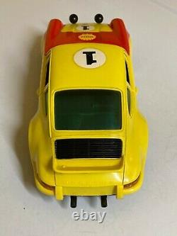 SCHUCO RALLY PORSCHE 911R, VINTAGE BATTERY OPERATED. 116 SCALE With BOX! WORKING