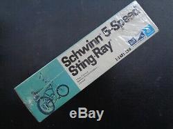 SCHWINN KRATE 1/8th SCALE ORIGINAL STING-RAY MODEL KIT-NOS SEALED IN BOX MPC