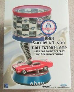 SHELBY 1968 COLLECTORS LAMP NEW in Box Has starting engine sounds
