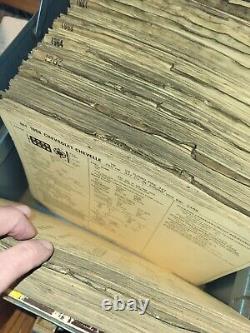 SUN SPECIFICATION SERVICE MECHANICS METAL BOX With SPECS 100s Sheets 50s 60s 70s