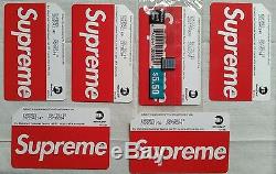 SUPREME × MTA Metrocard SS17 collection BOX LOGO 100% Authentic