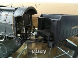 S Scale- American Flyer-627 Camel Back Steam Loco & Tender-No Box -(S12)