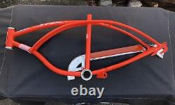 Schwinn 1998 99 Orange Krate Out Of Box Part Out Bike Frame Guard Headbadge