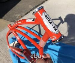 Schwinn 1998 99 Orange Krate Out Of Box Part Out Bike Frame Guard Headbadge