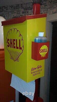 Shell Oil 1950s Gas Oil Station Towel Box Dispenser New