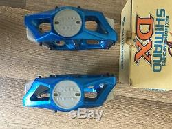 Shimano DX Pedals Old Skool BMX 9/16 Boxed NOS